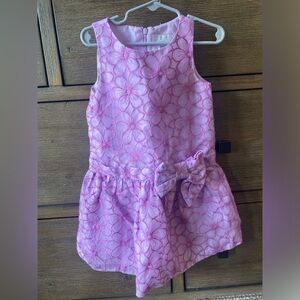 Floral Purple Kids Dress